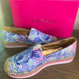 Brand New Lilly Pulitzer Marlo Espadrille Shoes